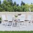 Perne de scaun, 6 buc., taupe, 50x50x7 cm, textil oxford GartenMobel Dekor