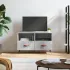 Comodă TV, gri sonoma, 80x36x50 cm, lemn prelucrat GartenMobel Dekor