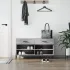 Bancă de pantofi, gri sonoma, 102x35x55 cm, lemn prelucrat GartenMobel Dekor