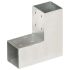 Conectori de grindă, formă L, 4 buc, 71x71 mm, metal galvanizat GartenMobel Dekor