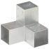 Conectori de grindă, formă Y, 4 buc, 81x81 mm, metal galvanizat GartenMobel Dekor