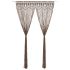 Perdea macrame, albastru, 140 x 240 cm, bumbac GartenMobel Dekor