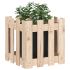 Pat înălțat grădină design gard 150x50x50 cm lemn de pin tratat GartenMobel Dekor