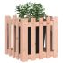 Pat înălțat grădină cu design gard 200x30x30 cm lemn douglas GartenMobel Dekor