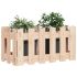 Pat înălțat grădină design gard 150x50x50 cm lemn de pin tratat GartenMobel Dekor