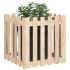 Pat înălțat grădină design gard 150x50x50 cm lemn de pin tratat GartenMobel Dekor