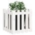 Pat înălțat grădină design gard 200x30x30 cm lemn impregnat pin GartenMobel Dekor