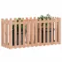 Pat înălțat grădină cu design gard 200x30x30 cm lemn douglas GartenMobel Dekor