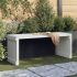 Bancă de grădină extensibilă, 212,5x40,5x45 cm, lemn pin tratat GartenMobel Dekor