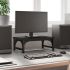 Suport pentru monitor, negru, 105x23x15,5 cm, lemn compozit GartenMobel Dekor
