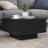 Măsuță de cafea cu lumini LED, alb, 55x55x31 cm GartenMobel Dekor