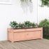 Jardinieră de grădină, alb, 90x31x31 cm, lemn masiv de pin GartenMobel Dekor