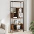 Bibliotecă cu 5 niveluri, negru, 76x33x188,5 cm, lemn prelucrat GartenMobel Dekor