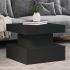 Măsuță de cafea cu lumini LED, alb, 50x50x40 cm GartenMobel Dekor