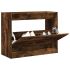 Pantofar cu 4 sertare rabatabile, stejar fumuriu, 60x34x187,5cm GartenMobel Dekor