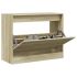 Pantofar cu 4 sertare rabatabile, stejar sonoma, 80x21x163,5 cm GartenMobel Dekor