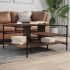 Măsuță de cafea gri sonoma 100x100x48,5 cm lemn prelucrat GartenMobel Dekor