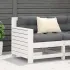 Canapea grădină cotieră cu perne, lemn de pin tratat GartenMobel Dekor