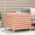 Taburet de grădină, alb, 62x63,5x53,5 cm, lemn masiv pin GartenMobel Dekor