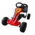 Kart cu pedale Go Kart, albastru GartenMobel Dekor