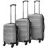 Set valize rigide, albastru, 3 buc., 45,5/55/66 cm GartenMobel Dekor