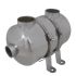 Schimbător de căldură pentru piscină 355 x 134 mm 40 kW GartenMobel Dekor