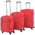 Set de trolere din material textil, 3 buc, bleumarin GartenMobel Dekor