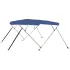 Parasolar barcă Bimini cu 2 arcuri, bleumarin, 150x120x110 cm GartenMobel Dekor