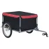 Remorcă pentru bicicletă, negru și gri, 65 kg GartenMobel Dekor