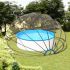 Cupolă pentru piscină, 440 x 220 cm GartenMobel Dekor