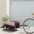 Remorcă pentru biciclete, negru și albastru, 30 kg, fier GartenMobel Dekor