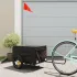 Remorcă pentru biciclete, negru și albastru, 30 kg, fier GartenMobel Dekor
