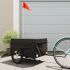 Remorcă pentru biciclete, negru și portocaliu, 45 kg, fier GartenMobel Dekor