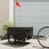 Remorcă pentru biciclete, negru și roșu, 45 kg, fier GartenMobel Dekor