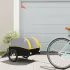 Remorcă pentru biciclete, negru și galben, 45 kg, fier GartenMobel Dekor