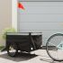 Remorcă pentru biciclete, negru și galben, 45 kg, fier GartenMobel Dekor