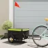 Remorcă pentru biciclete, negru și albastru, 30 kg, fier GartenMobel Dekor