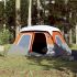 Cort de camping cu LED, albastru deschis, 344x282x212 cm GartenMobel Dekor