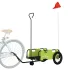 Remorcă de bicicletă, albastru, textil oxford și fier GartenMobel Dekor