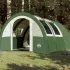 Cort camping, 4 persoane, verde, țesătură opacă, impermeabil GartenMobel Dekor