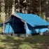 Cort camping 2 pers. gri/portocaliu 193x122x96 cm tafta 185T GartenMobel Dekor
