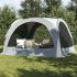 Cort de petrecere, alb, 360x360x215 cm, tafta 185T GartenMobel Dekor