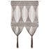 Perdea macrame, antracit, 140 x 240 cm, bumbac GartenMobel Dekor