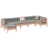 Set canapele grădină cu perne, 7 piese, lemn de pin tratat GartenMobel Dekor
