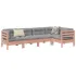 Set mobilier de grădină cu perne, 5 piese, lemn de pin tratat GartenMobel Dekor