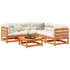 Set canapea de grădină, 6 piese, lemn de pin tratat GartenMobel Dekor