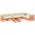Set canapea de grădină, 8 piese, lemn de pin tratat GartenMobel Dekor