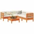 Set canapele de grădină cu perne, 6 piese, lemn de pin tratat GartenMobel Dekor