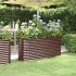 Strat înălțat grădină 114x40x68 cm oțel vopsit electrostatic GartenMobel Dekor