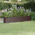 Strat înălțat grădină 114x40x68 cm oțel vopsit electrostatic GartenMobel Dekor